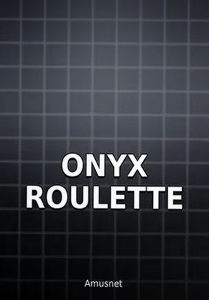 Стол Onyx Roulette с живым дилером, провайдер Amusnet