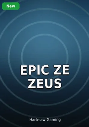 Epic Ze Zeus — слот провайдера Hacksaw Gaming, обложка игры